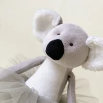 Ballerina Koala Plushie (1) Grey Stuffed Koala Bear Plush Toy