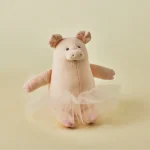 Ballerina Piggy Plush Toy (2) cozy bedtime plush toy
