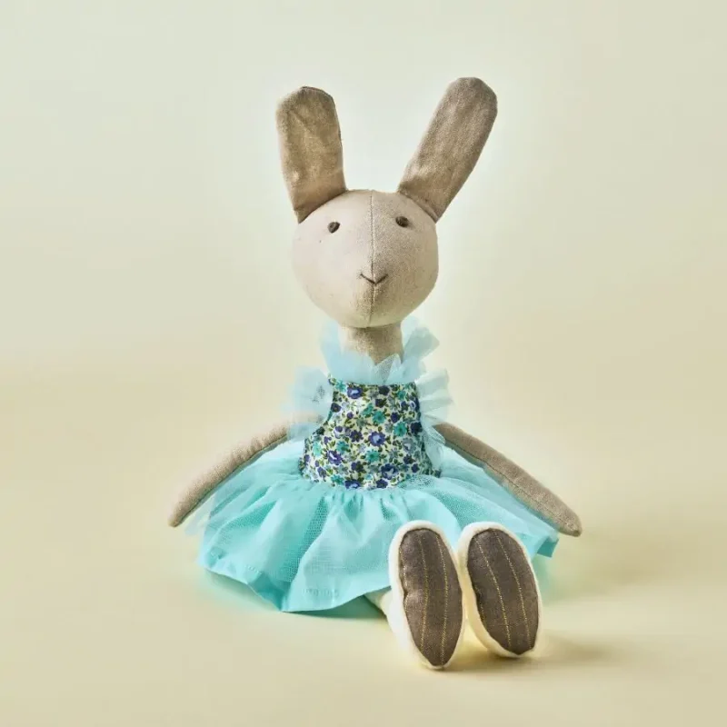 linen bunny toys for baby boy gifts