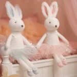 comforting rabbit plush toy