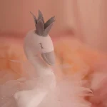 white ballerina swan stuffed toys