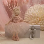 washable cloth doll ballerina rag doll